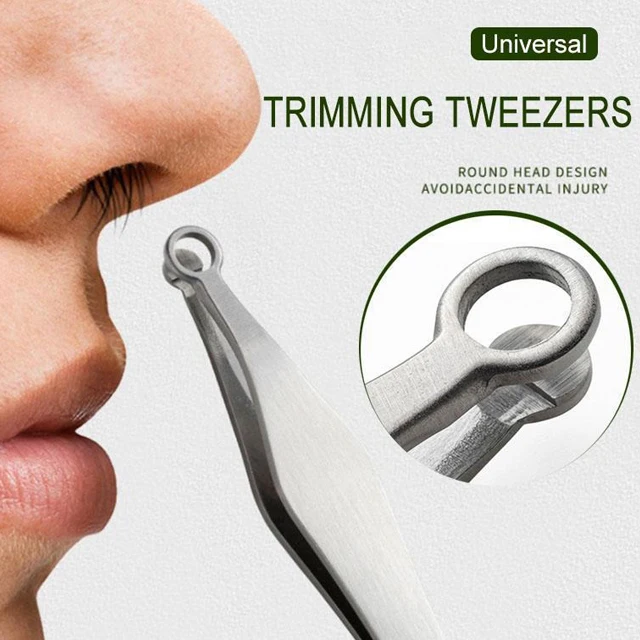 Профессиональный пинцет для бровей из нержавеющей стали