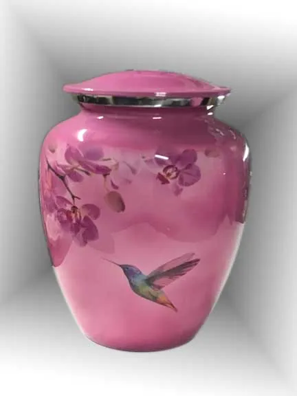 Лидер продаж алюминиевая Классическая урна для кремации памятный контейнер банка