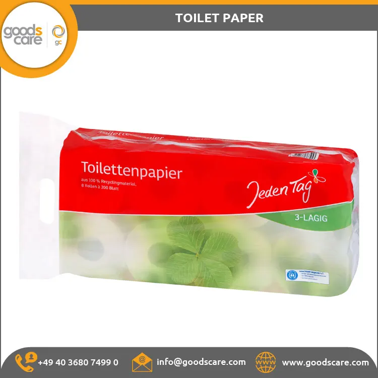 Premium Quality Wholesale Supply Toilet Paper 3-Layer Made in Germany