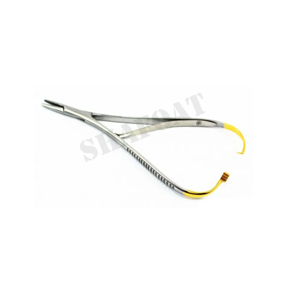 14 cm TC Mathieu Needle Holder Orthodontic Mathieu Plier Surgical Instrument Custom  Mathieu Needle Holders with Tungsten