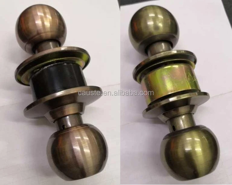 
Cylindrical Stainless Steel tubular Round Knob Lock 587 door lock 