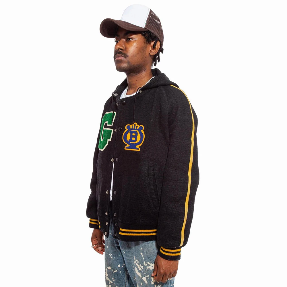 Пакистанское производство куртки для мужчин бейсбольные с капюшоном взрослых