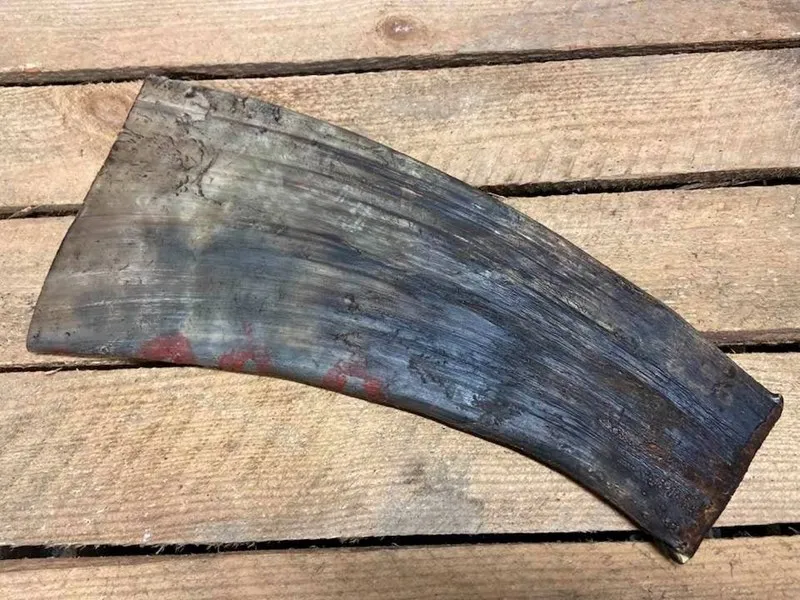 Natural Buffalo Horn Plate Export Quality Milk at Affordable Price From India Handicraft