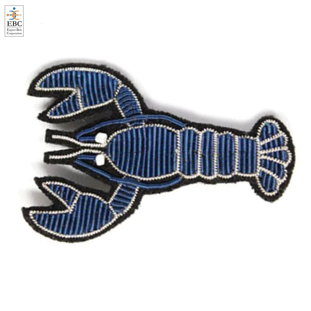 Private Pins 100% Hand Made Large Brooch Bird Shape For Wedding Bullion Pin New Design Garment Accessories Flowers Motifs