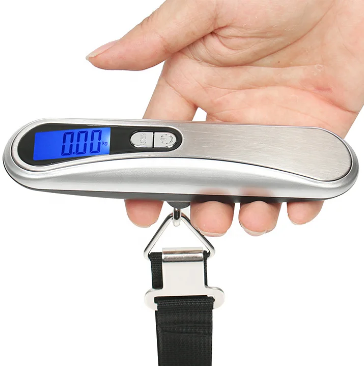 Digital Scale Luggage Scales Digital 50Kg Digital Hanging Luggage Fishing Weight Kitchen Scales Tool