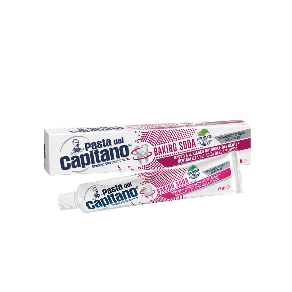 Made in Italy sodium bicarbonate toothpaste 75 ml