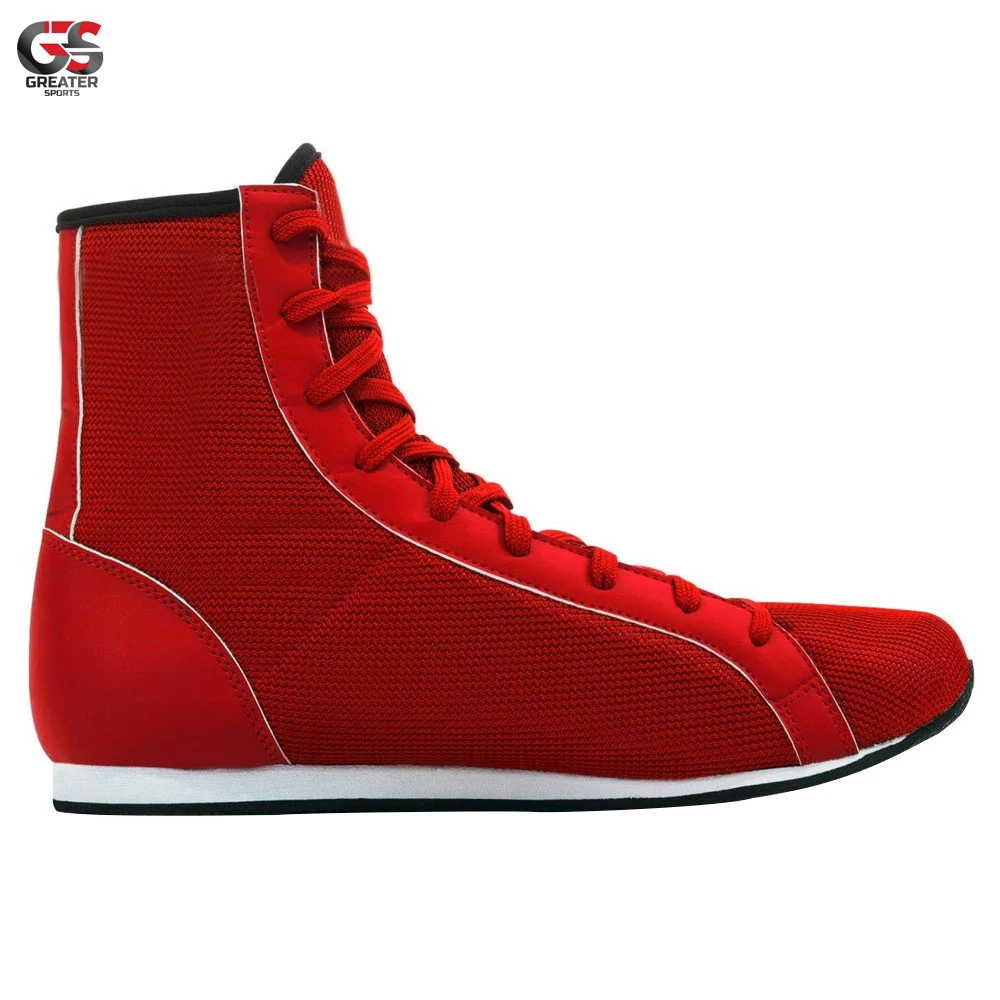 Индивидуальный производитель Пакистана профессиональная спортивная обувь для бокса мягкая резиновая боксерская мужчин
