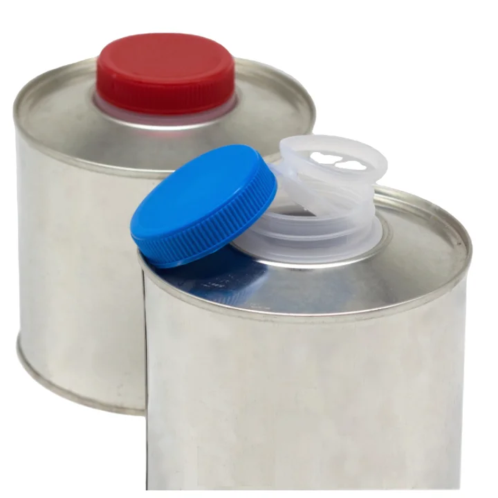 Gas Lubricant Can Plastic Screw Feature Spout Top Lids