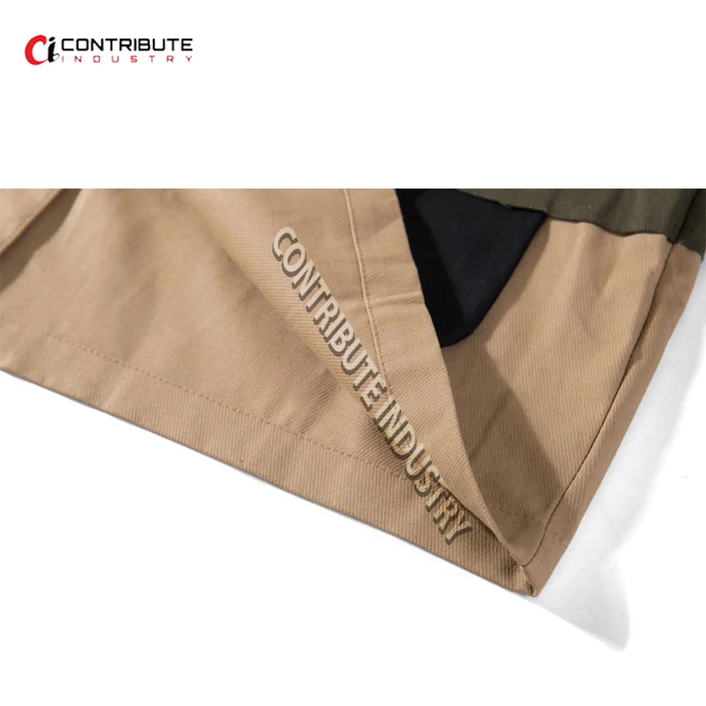 Модная ветронепроницаемая нейлоновая ветровка с длинным рукавом от производителя Varsity Leader Coach куртки для мужчин логотипом