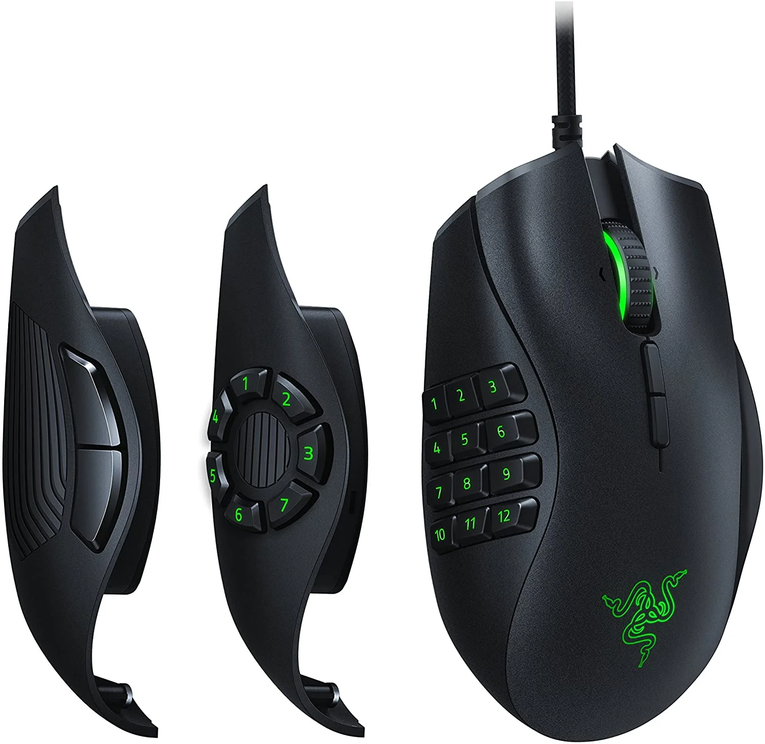 
Razer Naga Trinity True 16000 5G Optical Sensor Chroma Enable Gaming Mouse 