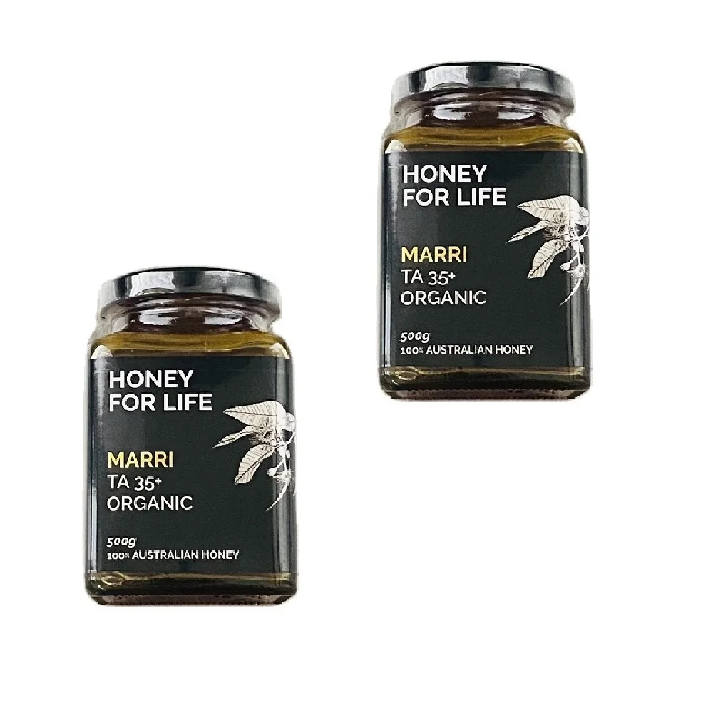 Австралия 83% Brix 100% Corymbia Calophyll чистое дерево 500 г TA35 + органический мед Marri с сроком годности 3 года + в каменной банке