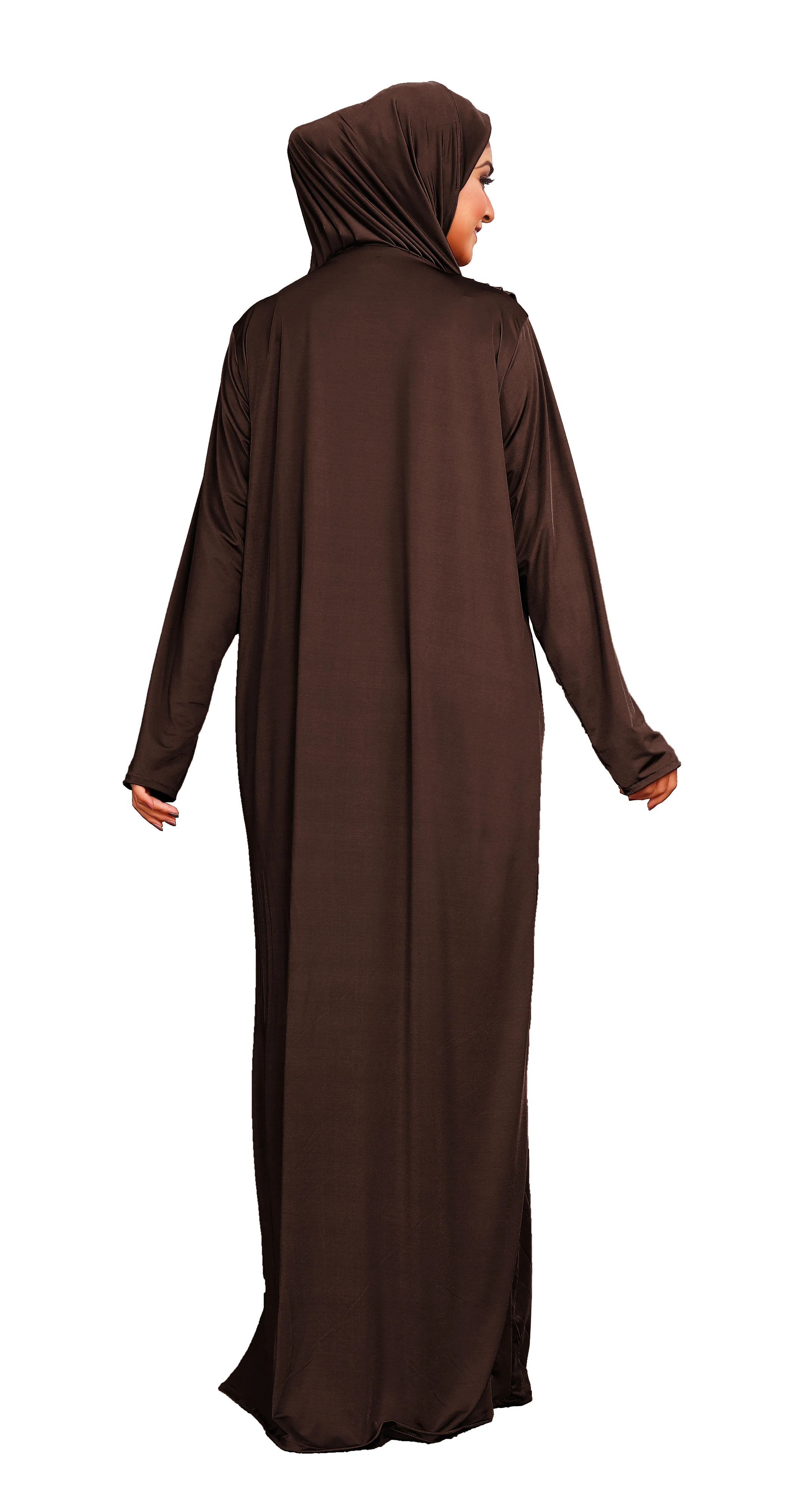 Plain Arab Islamic Wear Women Abaya Burqa With Instant Hijab Manufacturer