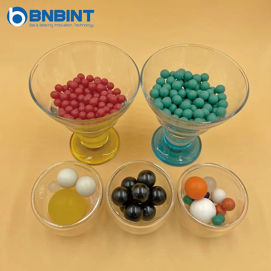 
Plastic ball PI PE PP PTFE PVC 