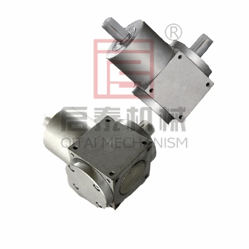 1to 1 Right Angle Spiral Bevel Gearbox