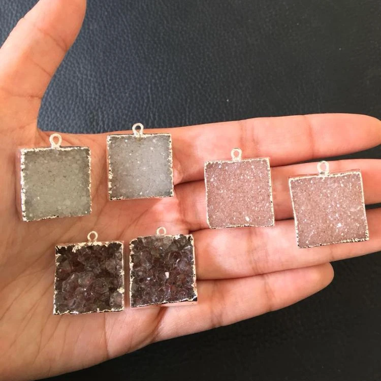 DRUZY CONNECTORS COLORED PLATED