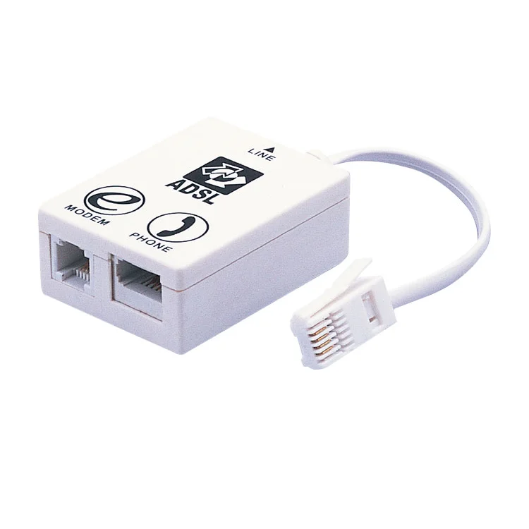 ADSL Broadband Modem Phone Line splitter Filter