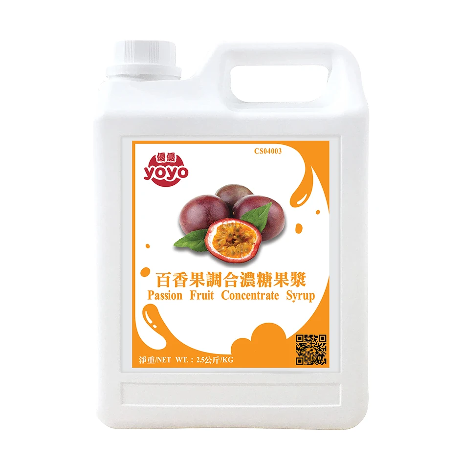 Концентрированный Фруктовый сироп со вкусом страсти, Тайвань