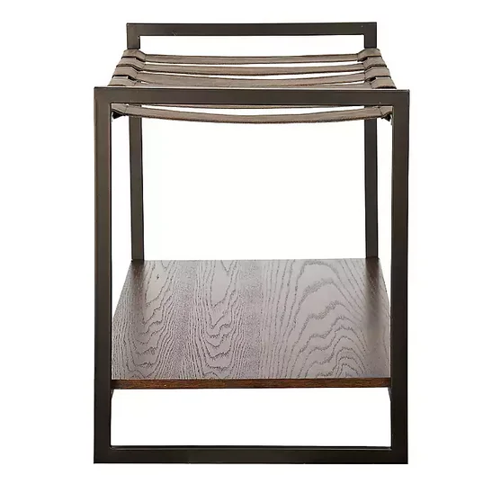 Hotel Bedroom Furniture Suitcase Stand Rack Heavy Duty Modern Baggage Holder Folding Luggage Rack in Iron Black Finishing Usable