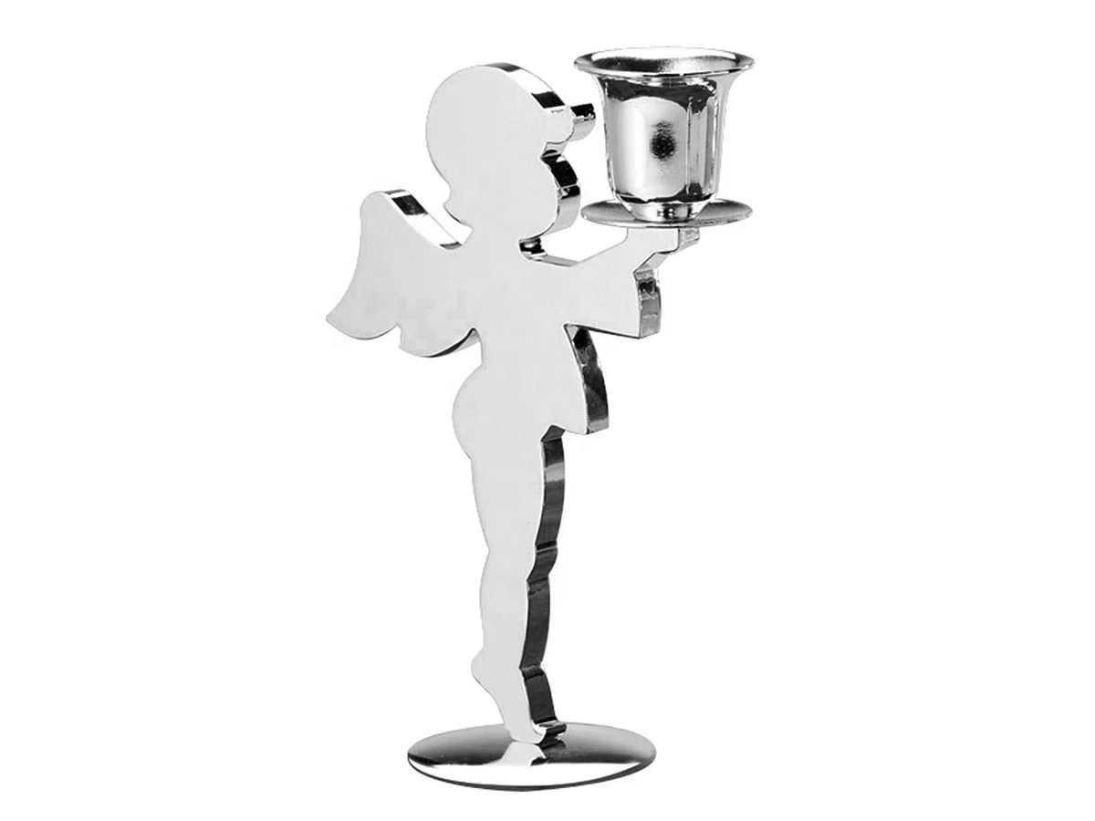 Metal sitted reindeer candle holder