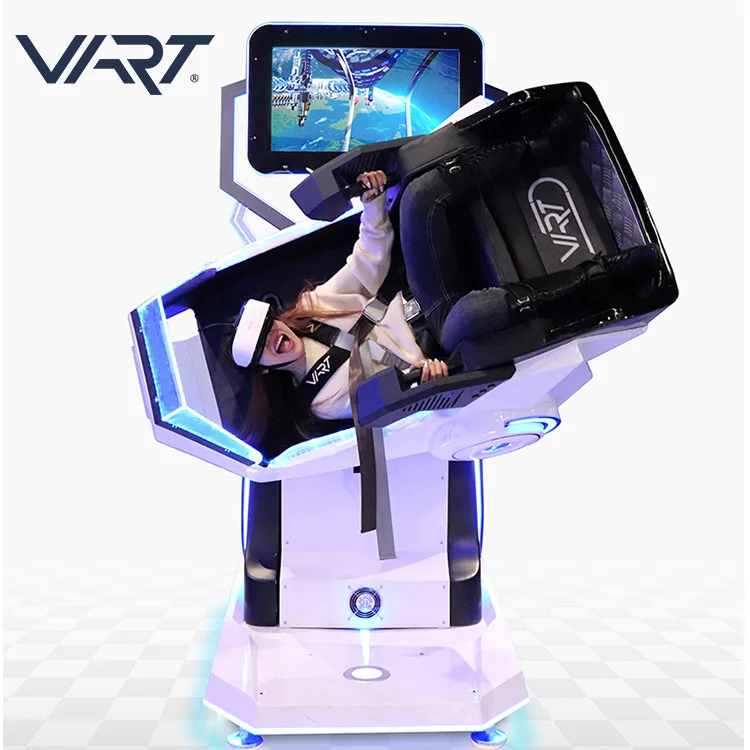 VART 9D Virtual Reality Motion Chair Simulator 720 Degree VR Flight Simulator Cockpit for Sale (62366820381)