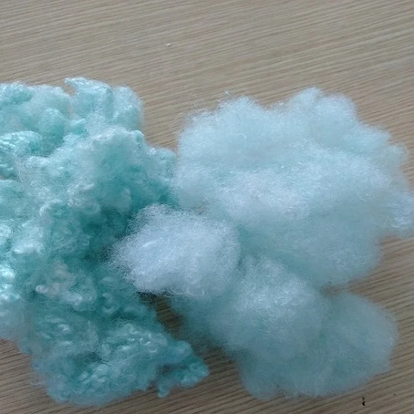 Staple Fiber for Non Woven Fabric Material HCS a Grade 100% Polyester Premium Quality Blue Hollow Recycled Viscose Staple Fibre