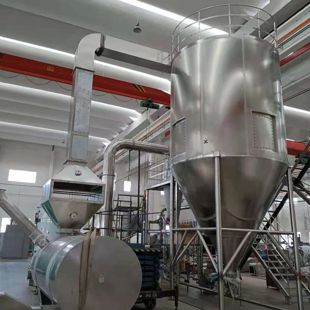 LPG Dependable Performance High Speed Spray Dryer Machine Excellent Quality For Collagen Food Tea Powder Herbal Drying