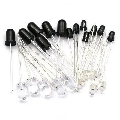 5MM 3MM receiving + transmitting infrared transceiver diode pair tube F3 F5 multiple