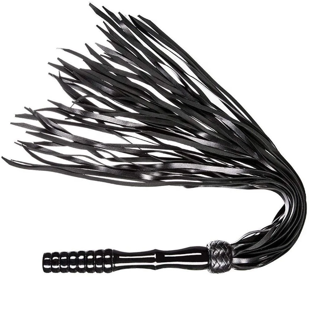 
Classical Leather Soft Flogger Bondage Whips 