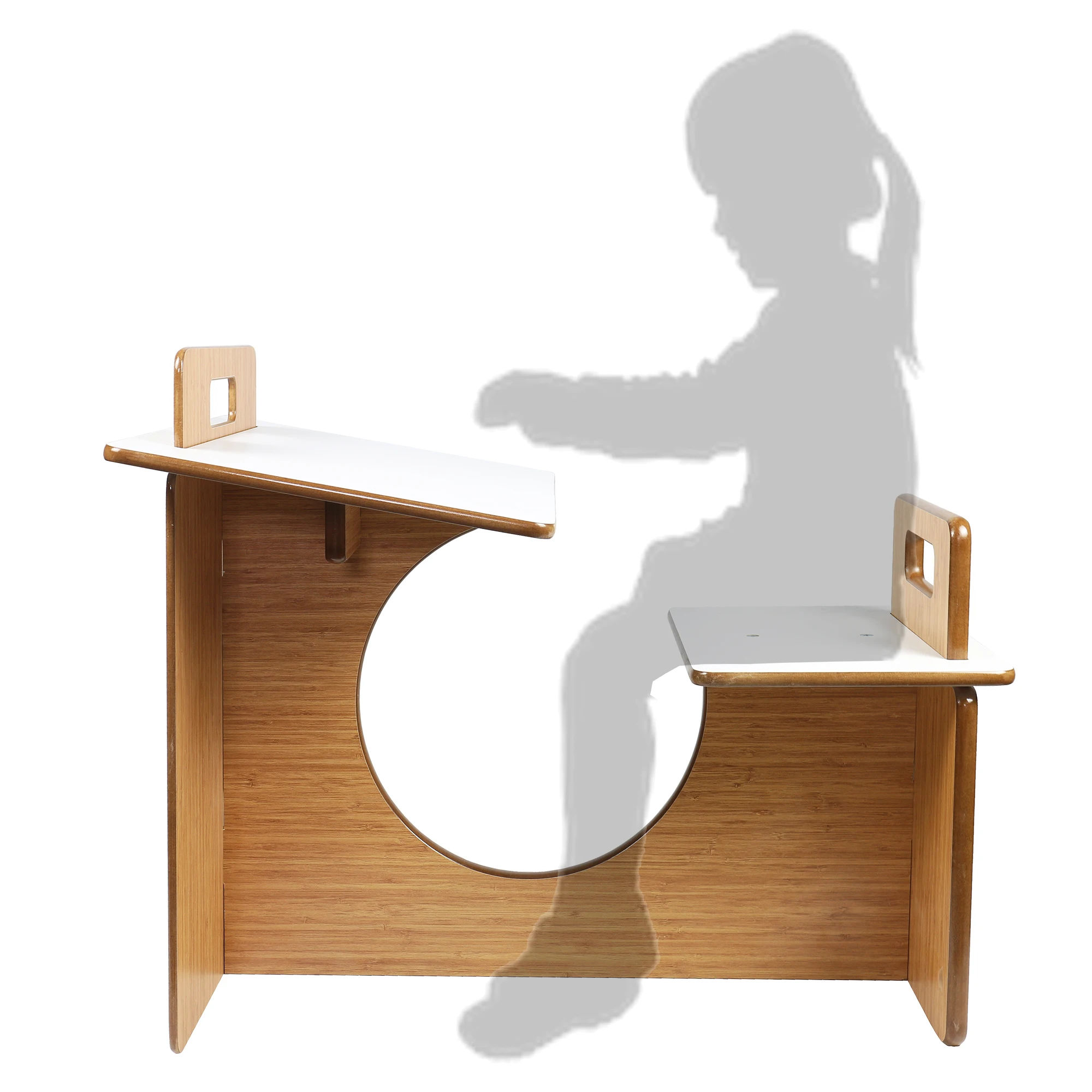 Redo Wooden Children Desk- Kids Activity Play Desk