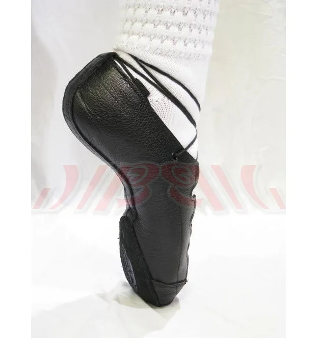Wholesale high standard practice irish ghillies leather dance shoes