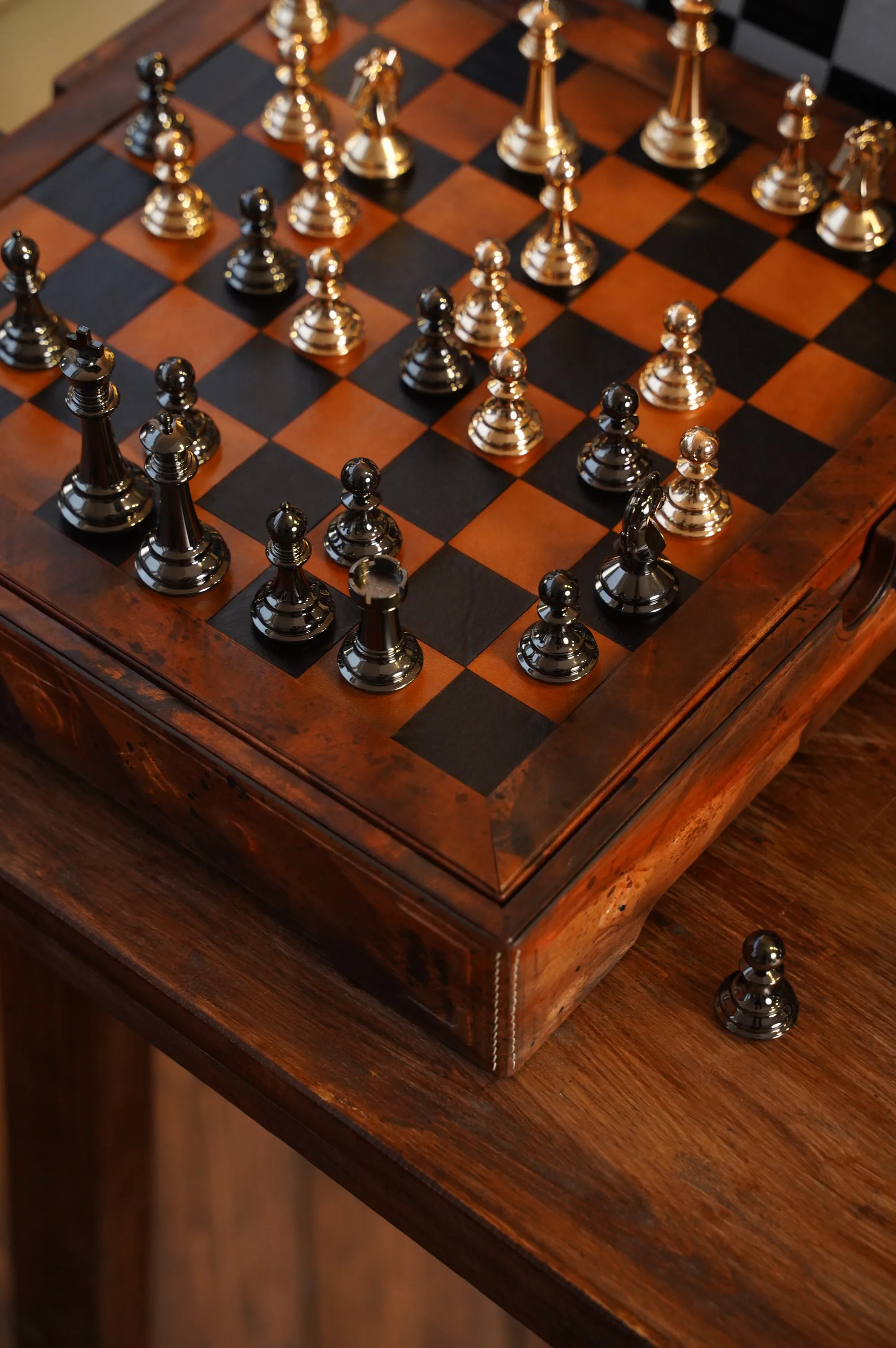  Металлический шахматный стол от производителя шахматы для взрослых и детей