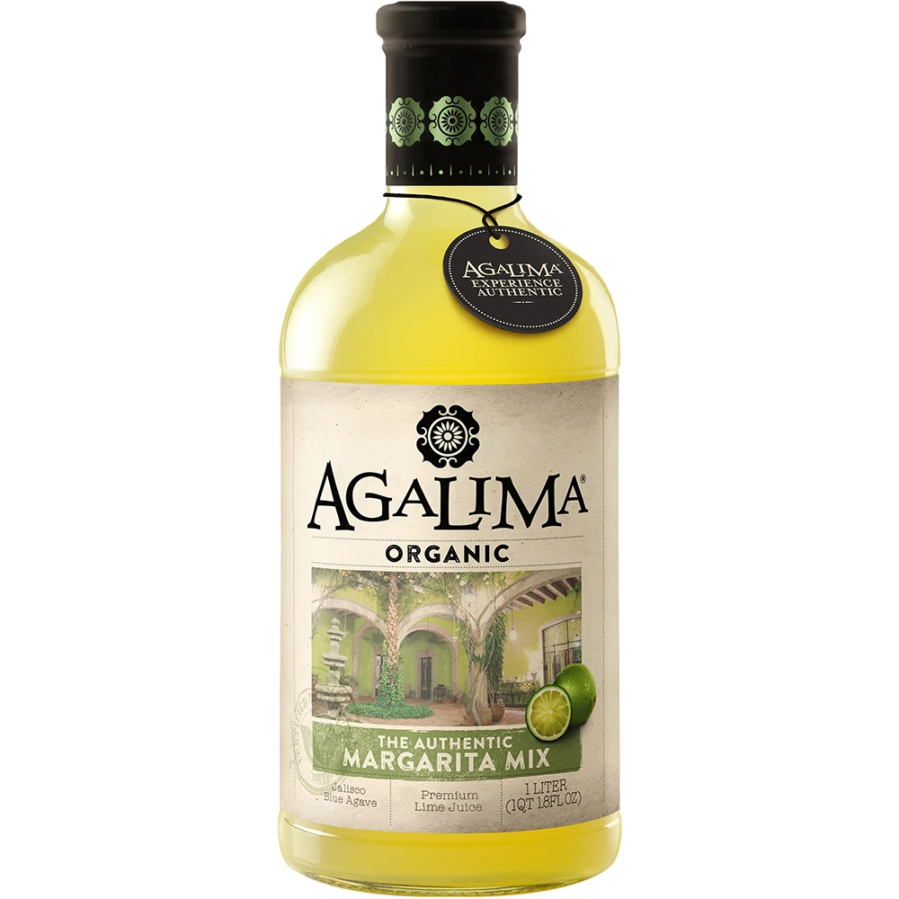 
Agalima Margarita - 1 Liter Ready-To-Use Non-Alcoholic Cocktail Mix 
