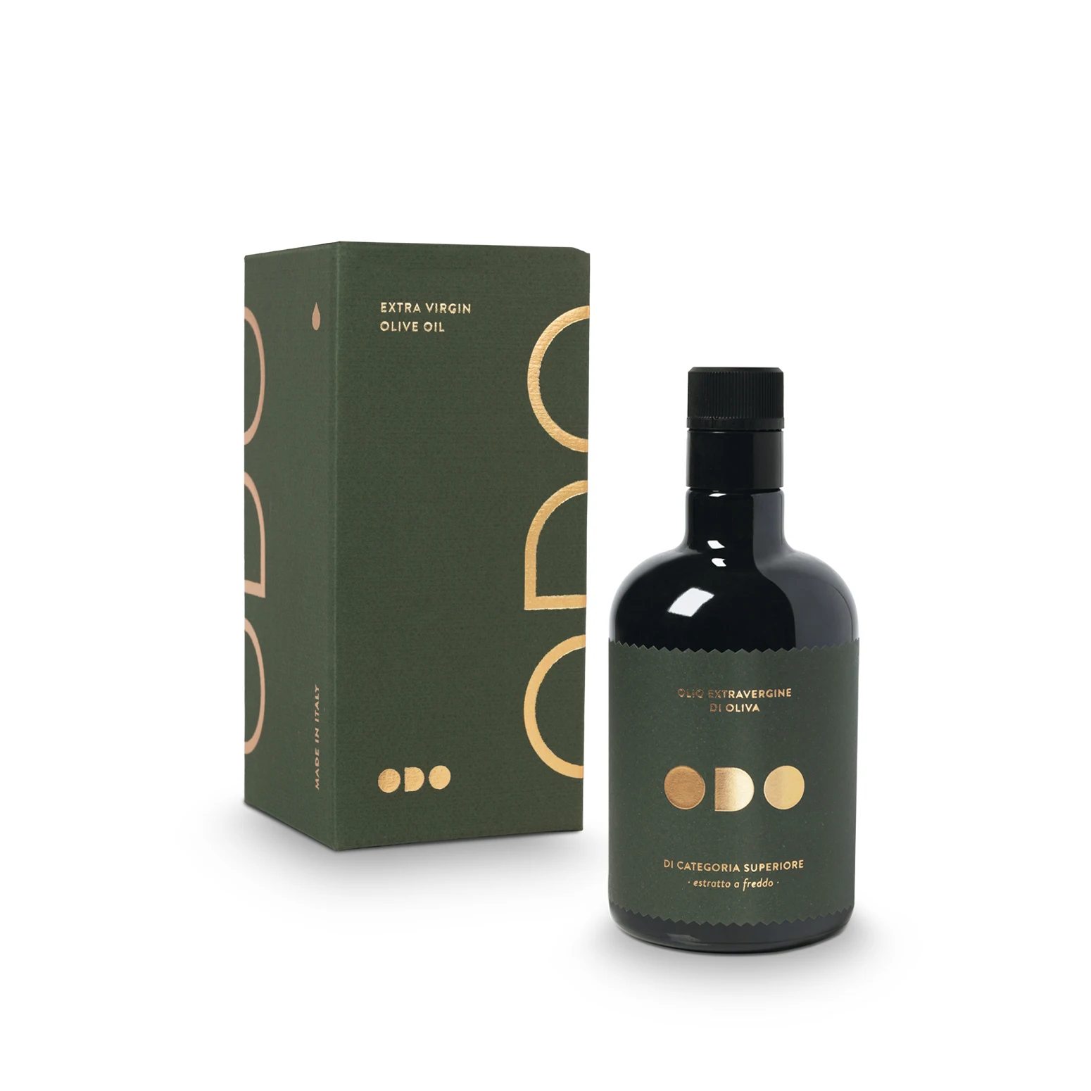 High Quality Made in Italy Extravirgin Olive Oil EVOO Bottle 250ml 12 Pcs x Box Hot Sale