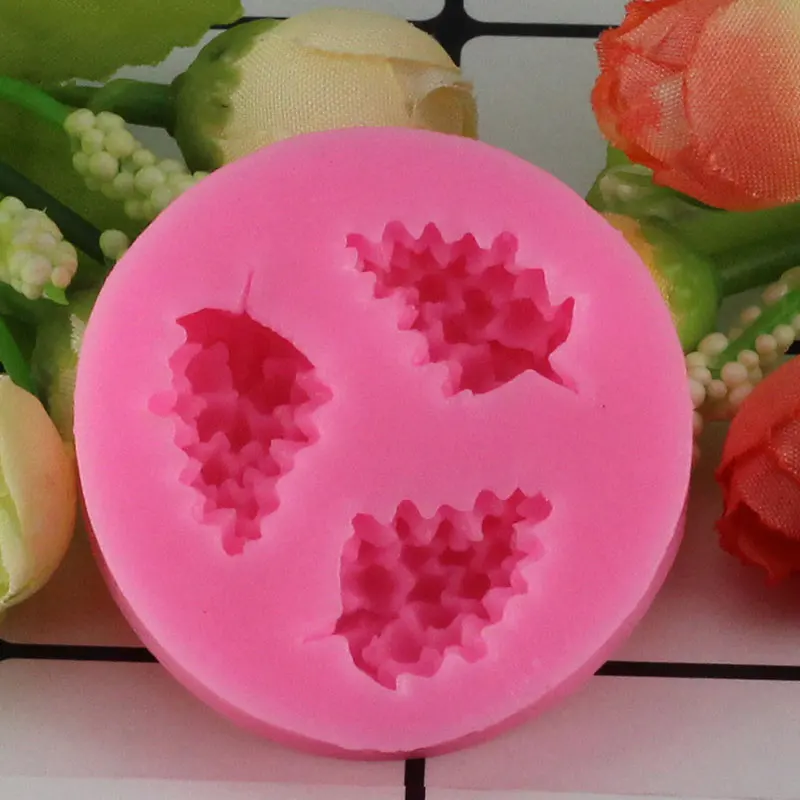 Grapes Silicone Mold 3D Craft Soap Moulds Fondant Cake Decorating Moulds Chocolate Candy Gumpaste Clay Molds
