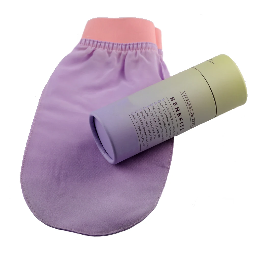 Fake Tan Removing Beauty Natural Skincare Hammam Turkish Silk Exfoliating Glove For Glowing Skin