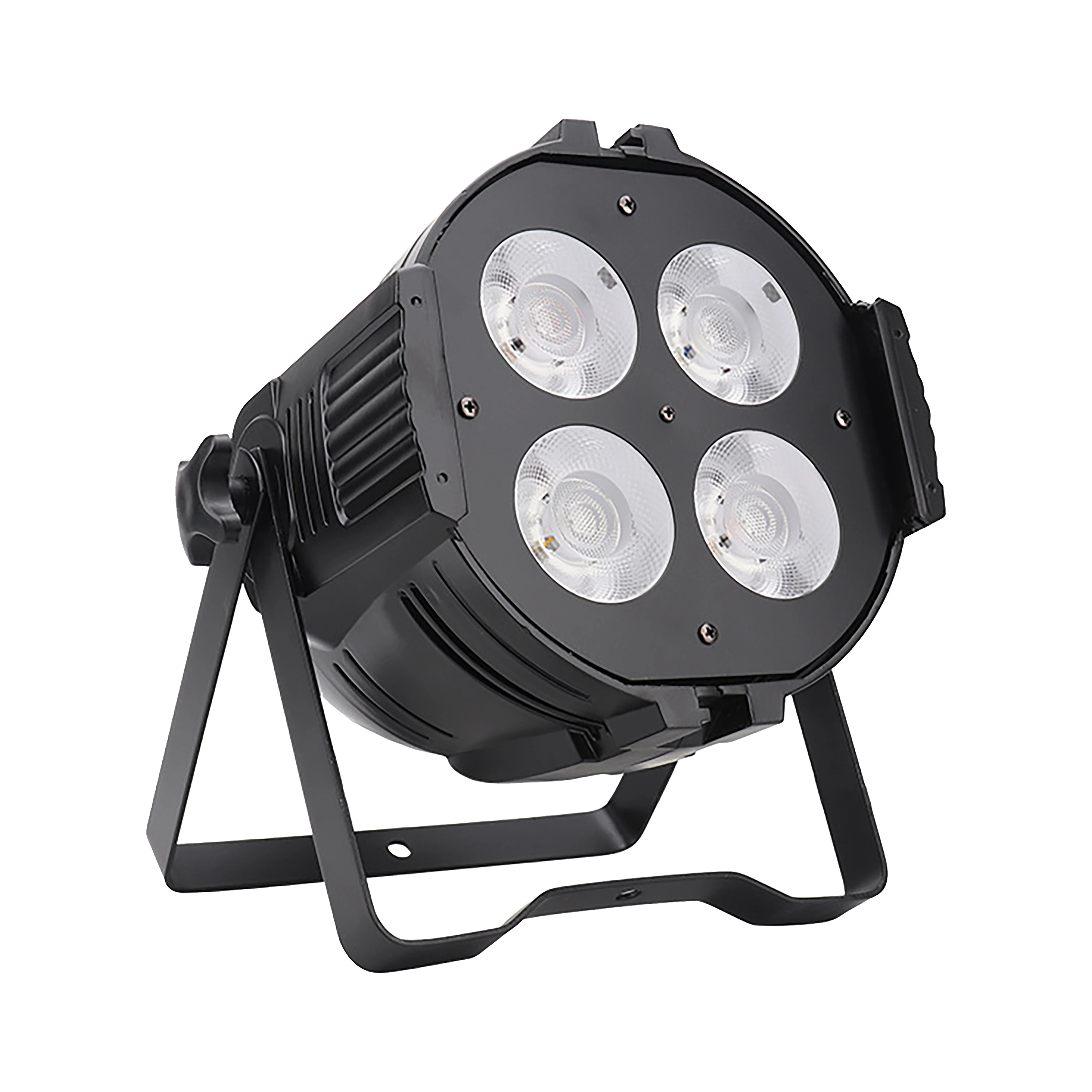 Cheap 4PCS X 50W LED PAR 2-Color COB Spotlights Pixel Control White Warm White Beam RGBW Aluminum Body DMX512 Wireless