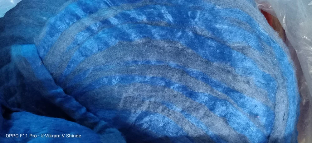 custom made eri silk sliver suitable for knitter and weavers ideal yarn fiber stores