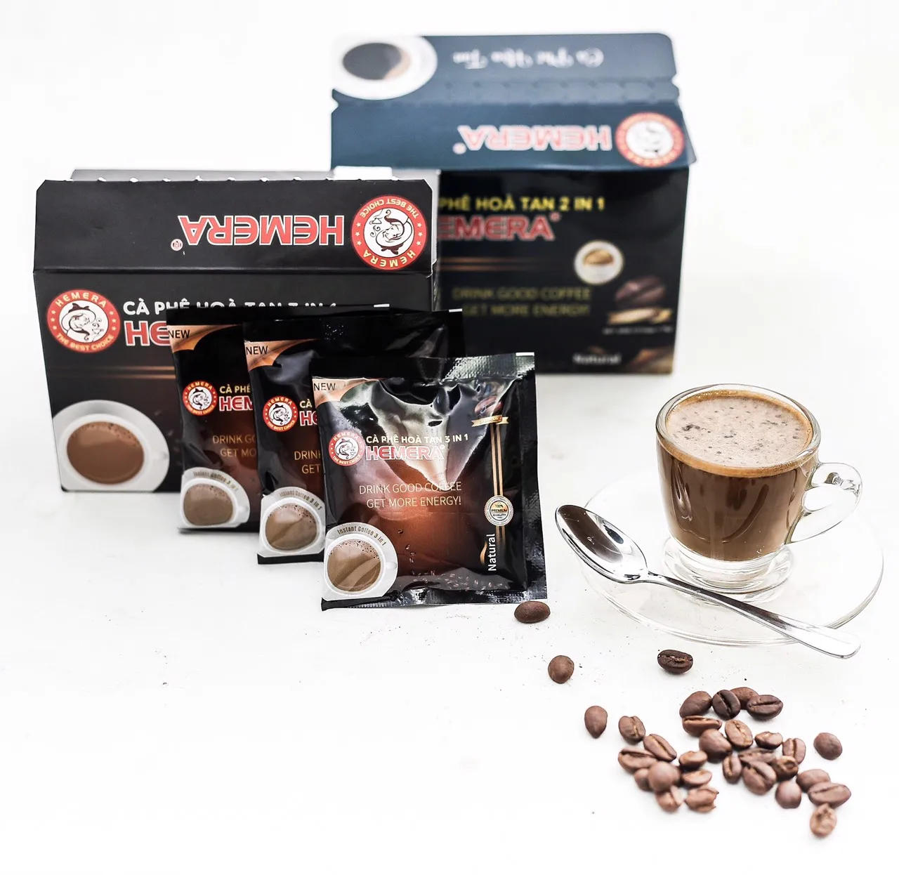 Premium Instant Coffee 3in1 From Hemera Coffee In Vietnam Top Quality