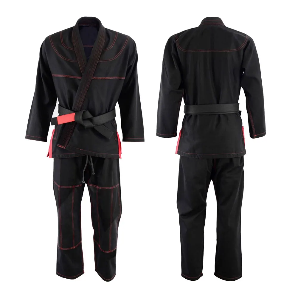 Latest Design 450 Gsm Brazilian Jiu Jitsu Uniform 100% Cotton BJJ for Adult in Low Price