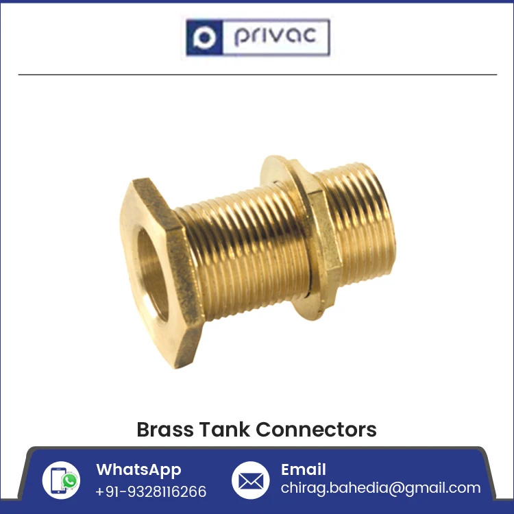 Premium Quality Standard Smooth Threading Brass Flange Water Tank Connectors