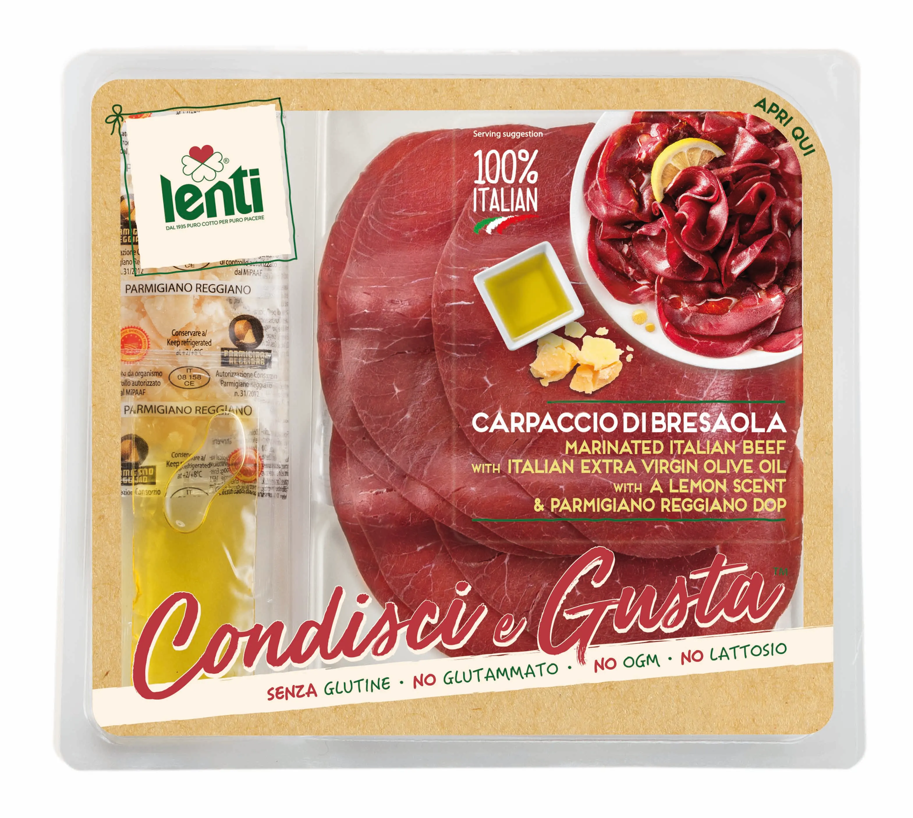 Поднос для приготовления полыни полынью из цыпленчатки с лимоном экстравирин оливковое масло типичные итальянские антистакантные линзы, сделанные в Италии, 0110 кг