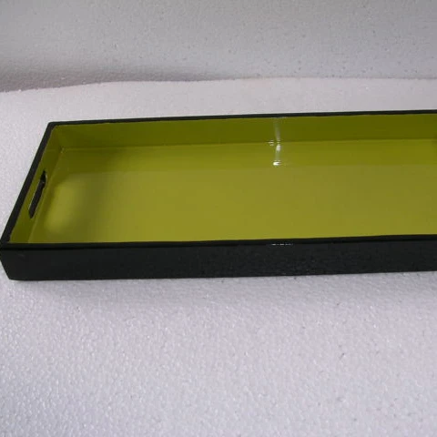 
Rectangular lacquer tray, handmade lacquerware from Vietnam, for home-decor, kitchenware, houseware, tableware 