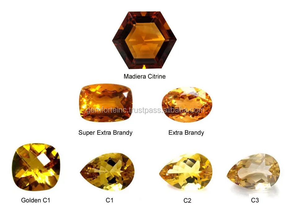 100% Natural Citrine Pear Briolette Cut Loose Gemstones Semi Precious Jewelry Making Gemstone High Quality Yellow Citrine