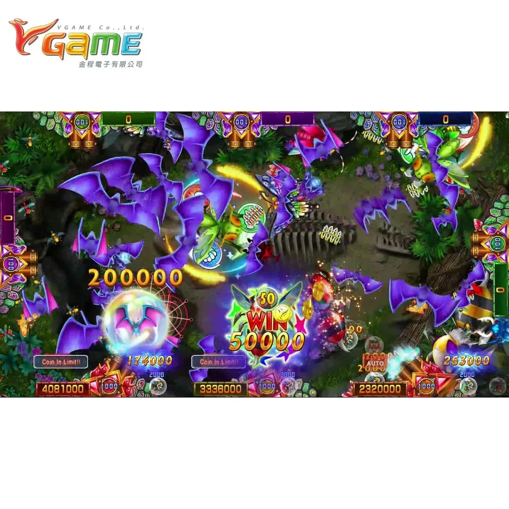 VGAME Shooting Fish Game Bat King Insect Game