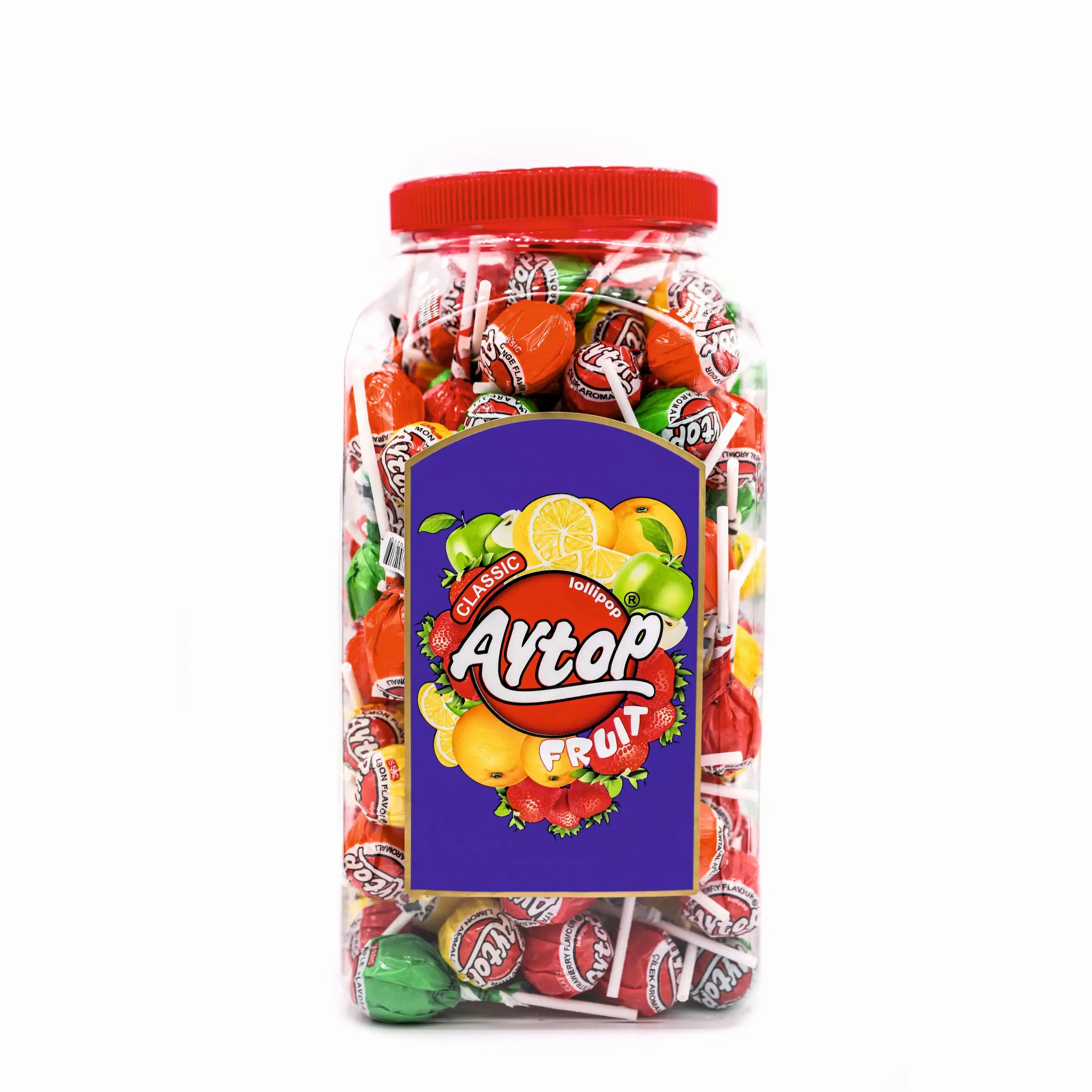 
HOT SALE -- AYTOP FRUITY LOLLIPOPS -- READY FOR SHIPMENT 