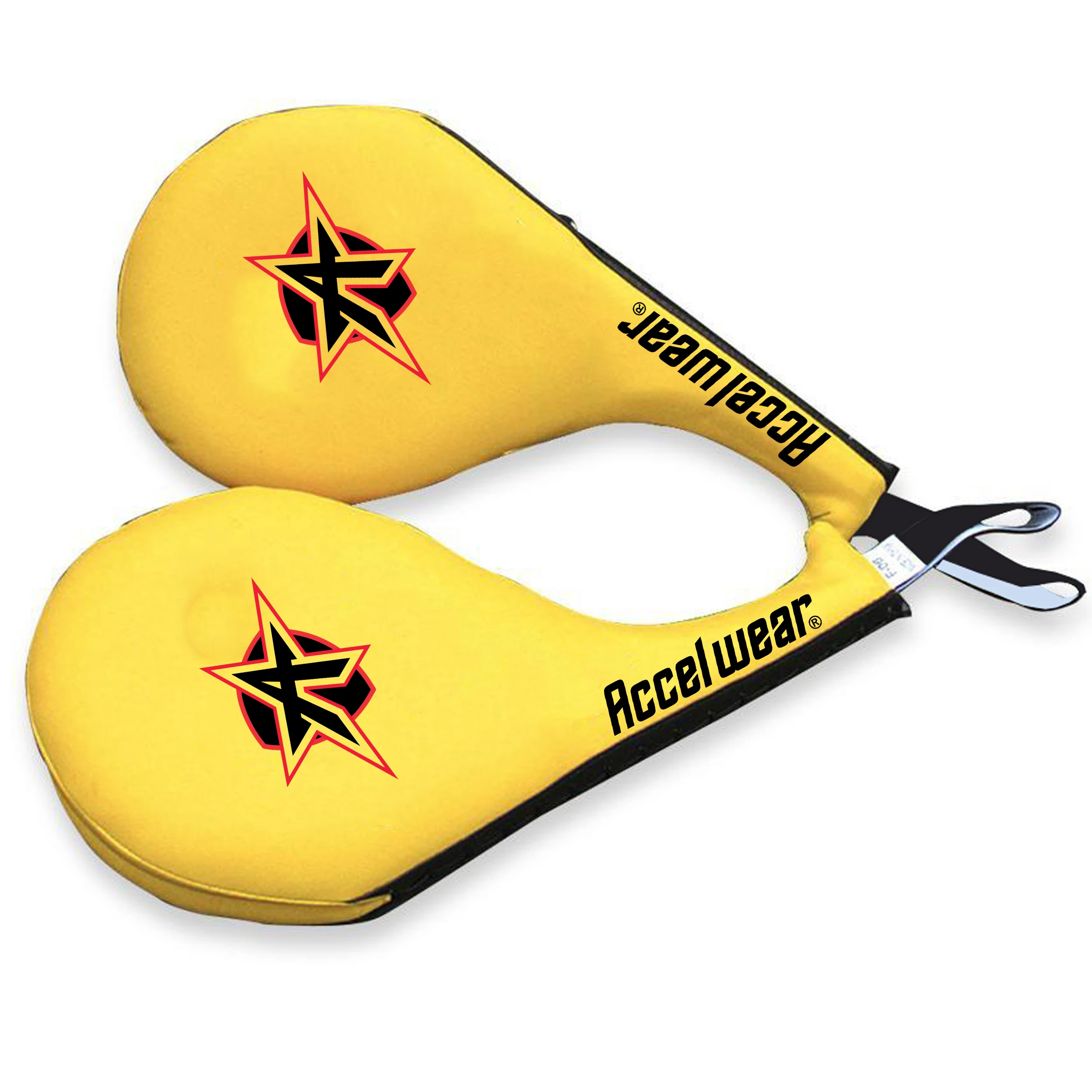 Taekwondo Double Kicking Clapper For Target Boxing Pu Leather Striking Pads Martial Arts Kicking Pads
