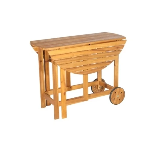 VIETNAM NEW DESIGN ROUND TABLE 100 CM ACACIA/EUCALYPTUS HARDWOOD FOR OUTDOOR GARDEN AND INDOOR