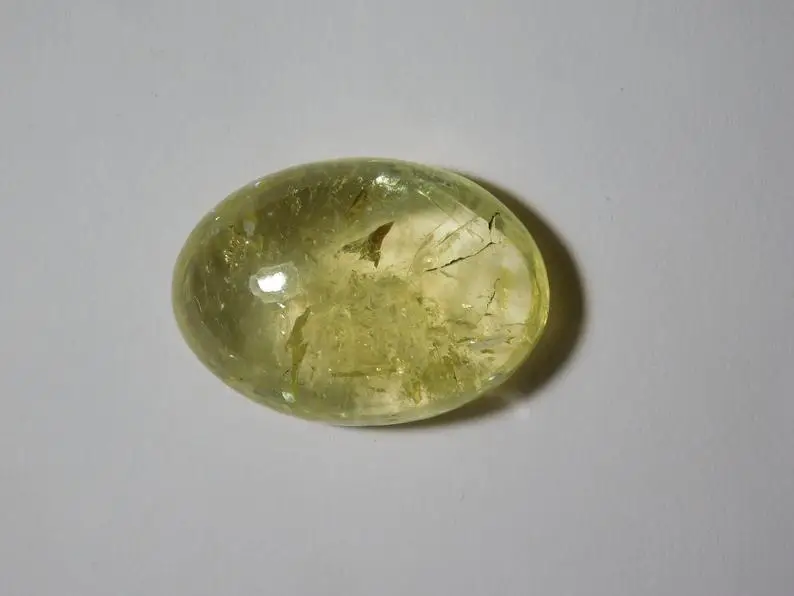 Натуральный драгоценный камень с цитрином овальной формы большого размера гладкие полированные драгоценные камни и OEM