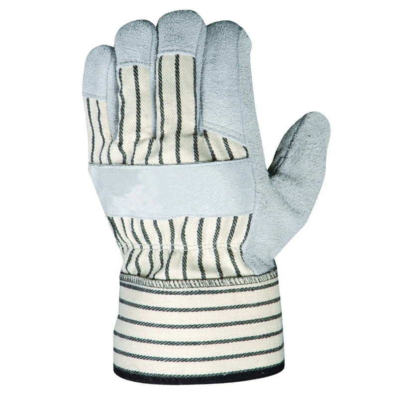  Рабочие перчатки vCow из спилка для водителей многофункциональные грузовиков складов сада фермы мужчин и женщин работы на открытом воздухе