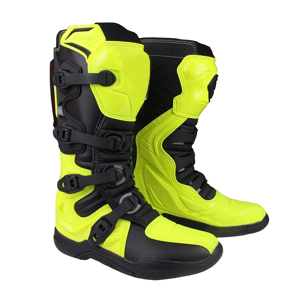 Custom Best Quality Motorbike Shoes  Protective Leather boots